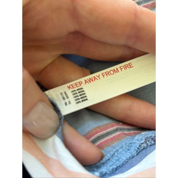 NWOT By Anthropologie True Midi Dress Striped Printed kaftan, Small $168 F13 - Picture 11 of 11